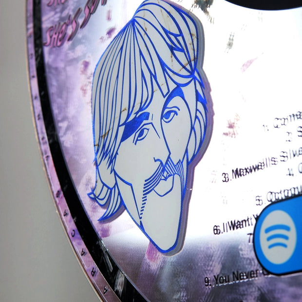 Vintage Music Art Deco Records | Painted Commemorative Edition