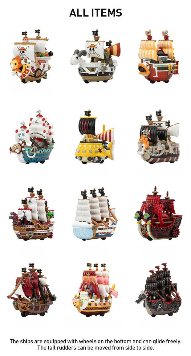 "Ocean Voyage" Themed Collectible Figures - Sealed Case of 12 Blind Boxes&nbsp;🏴☠️📦