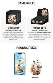 "Ocean Voyage" Themed Collectible Figures - Sealed Case of 12 Blind Boxes&nbsp;🏴☠️📦