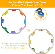 Jokers & Marbles: The Ultimate Strategy Board Game Set for 2-8 Players | Family Fun & Team Challenge