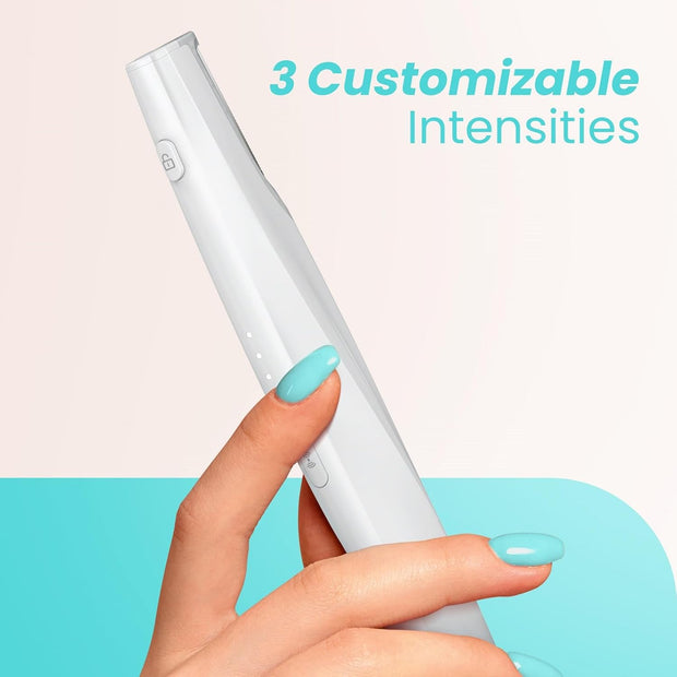 Sonic Dermaplaning Tool for Face – Rechargeable Exfoliating Razor with 6 Blades, Facial Hair & Peach Fuzz Remover for Smooth, Glowing Skin