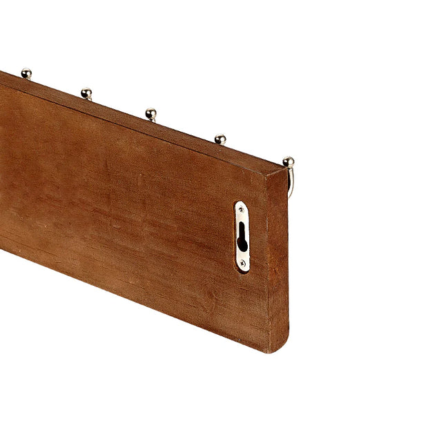 ProWall Belt & Tie Organizer - Solid Wood & Metal Hanger (Holds 28+ Belts)