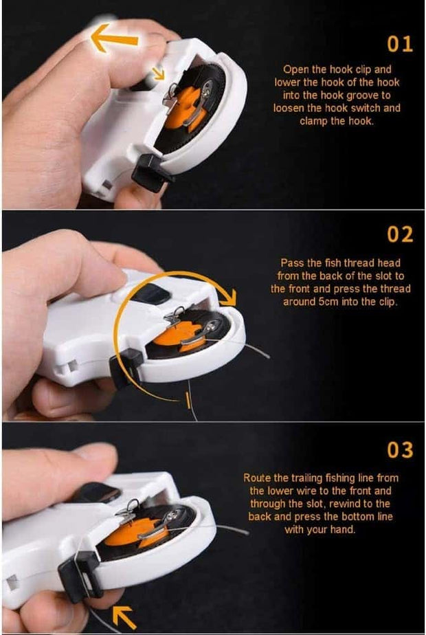 AutoKnot Pro – Electric Fishing Hook Tying Tool
