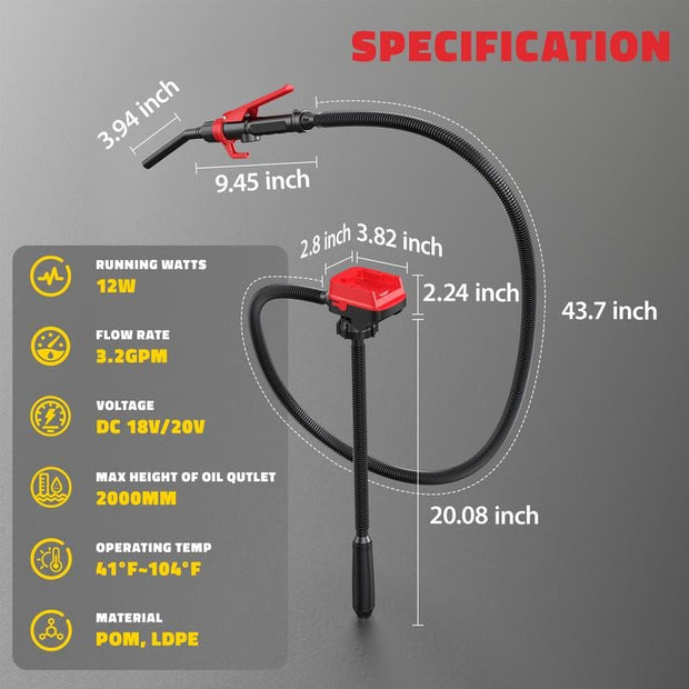 ⛽️Cordless Fuel Transfer Pump ✨