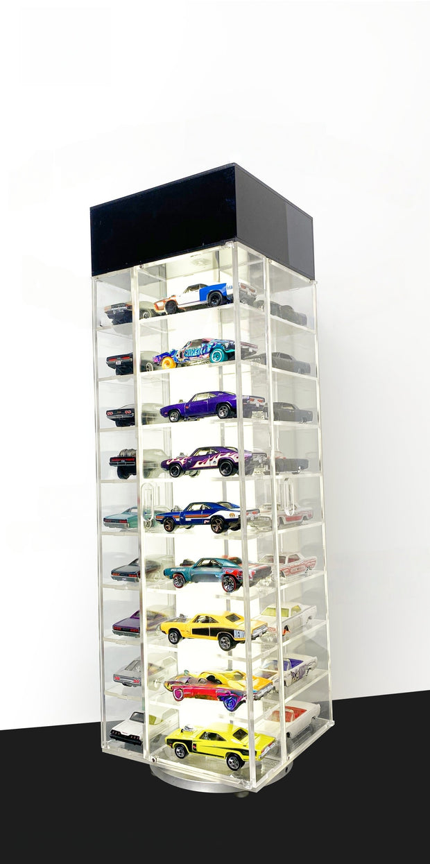 DISPLAY SPINNER - 9-Tier Rotating Display Stand with LED Lighting&nbsp;🌀✨