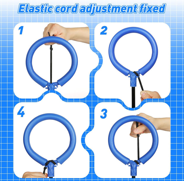 LED Ankle Skip Ball for Kids 2 Pack - Interactive Jump Rope with Counter, Timer & Calorie Tracker
