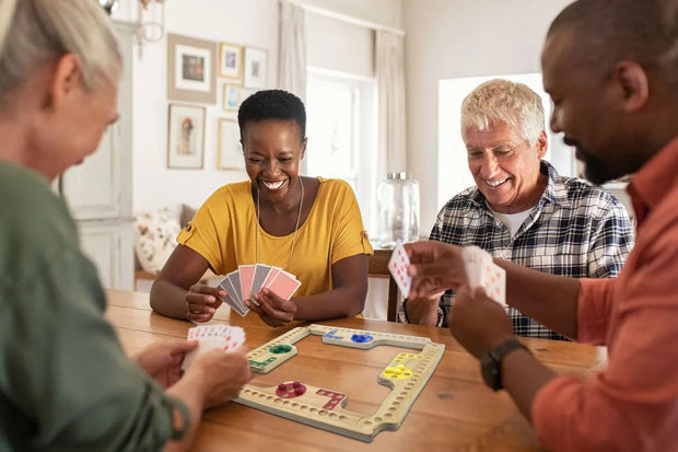 Jokers & Marbles: The Ultimate Strategy Board Game Set for 2-8 Players | Family Fun & Team Challenge