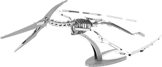 Metal 3D Dinosaur Model Kit – 4-Piece Set (T-Rex, Stegosaurus, Triceratops, Pteranodon)