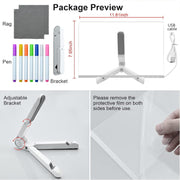 ✨ LED Acrylic Message Board – Light Up Your Notes, Plans & Creativity!