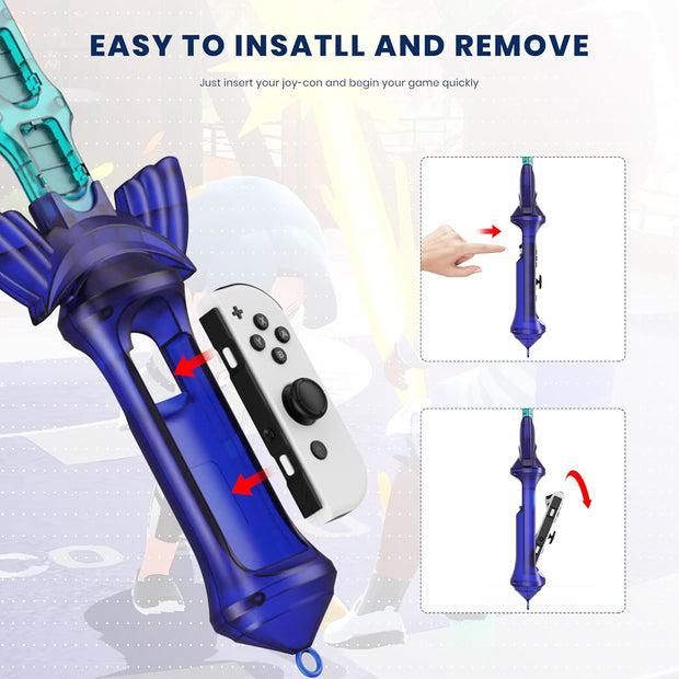 ⚔️ Switch Sword Accessory｜Get in the Game. Stay in Control. Dominate.
