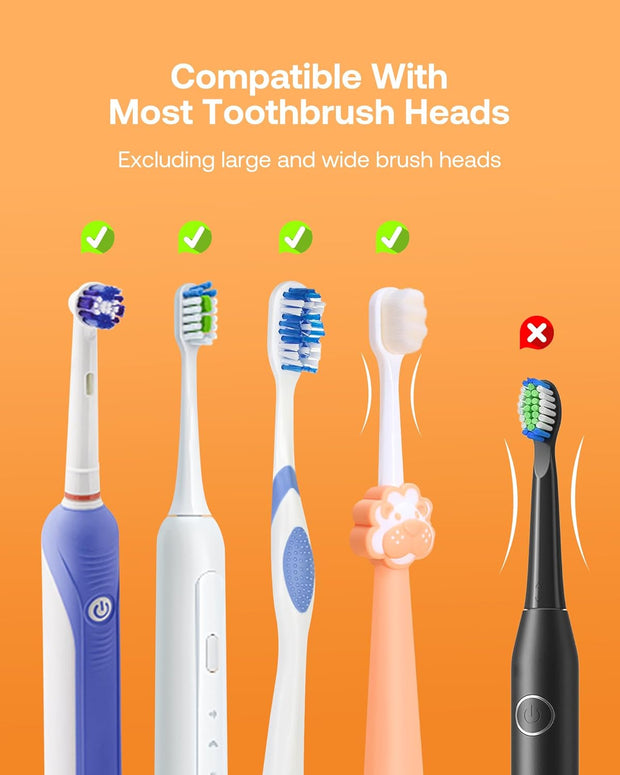 SteriBrush Pro: Smart UV Toothbrush Sanitizer & Holder with LED Display