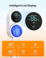 SteriBrush Pro: Smart UV Toothbrush Sanitizer & Holder with LED Display