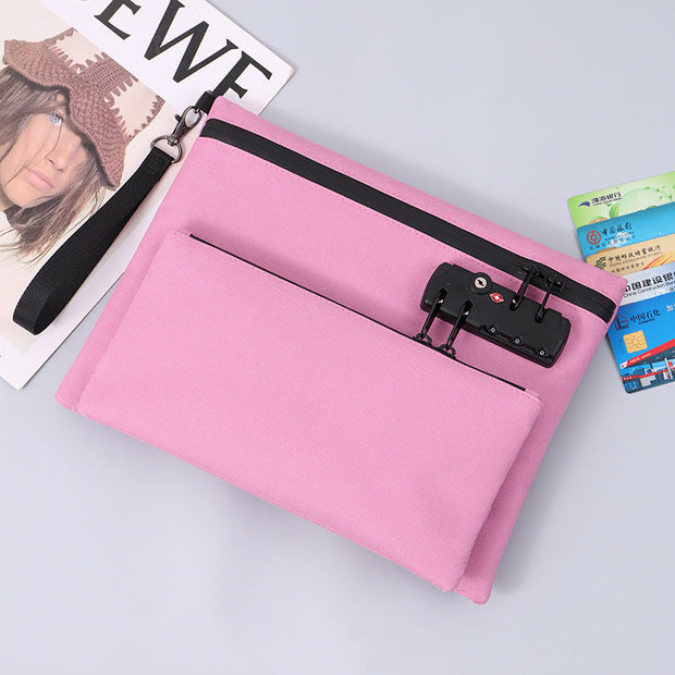 💼 Double Layer Lockable Money Bag｜Because Your Valuables Deserve VIP Protection