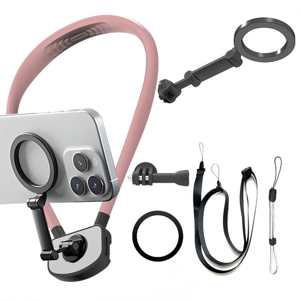💥 Neck Phone Mount – Unleash POV Power Like Never Before!