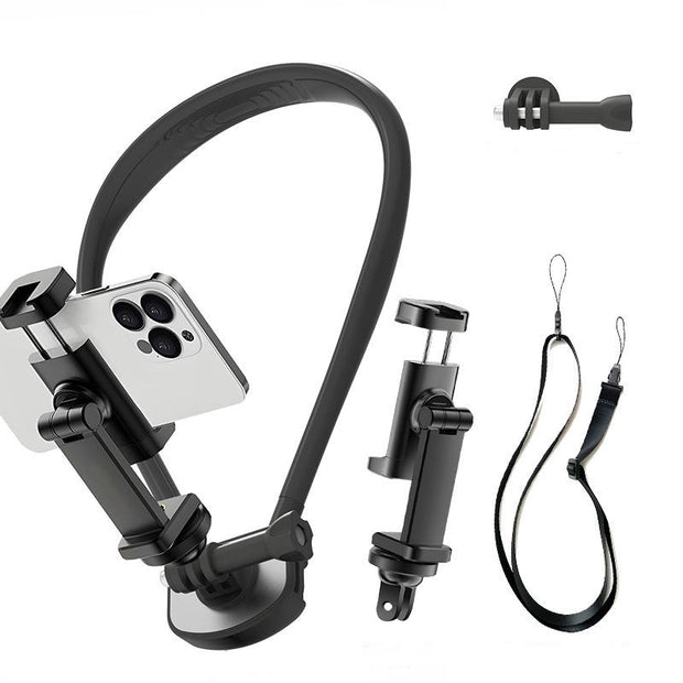 💥 Neck Phone Mount – Unleash POV Power Like Never Before!