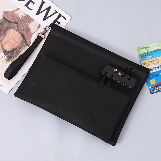 💼 Double Layer Lockable Money Bag｜Because Your Valuables Deserve VIP Protection
