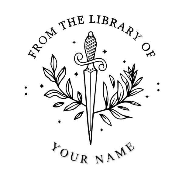 Custom Book Embosser for Readers with Style!