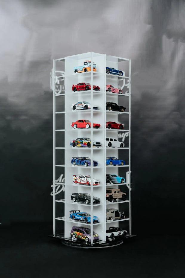 40-Car Rotating Acrylic Display Stand